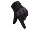 Taktické rukavice vojenská ochrana členkov XL Dominujúca farba čierna