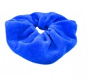 Бандаж для волос Велюровая резинка 11см Васильковый