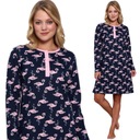 НОЧНАЯ РУБАШКА, ДЛИННЫЙ РУКАВ, 4 ПУГОВИНЫ, 100% ХЛОПОК.