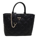 ЖЕНСКАЯ СУМКА-ТОУ GUESS DEESA, ЧЕРНАЯ