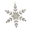 КУЛОН СНЕЖИНКА ЗВЕЗДА СЕРЕБРЯНЫЕ КРИСТАЛЛЫ