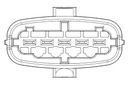 NGK FLUJÓMETRO AIRE ALFA ROMEO 145 146 147 156 166 GTV 