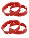 4x PIERŚCIENIE CENTRUJĄCE DO FELG 72,6 na 67,1 mm