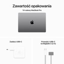 MacBook Pro 14&quot; M3 8GB/512GB Hviezdna šedá Povrch základnej dosky antireflexný