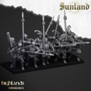 Войска Sunland с командованием Spears x7 + - Bigusson - Miniatures Highlands