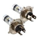 2X ЛАМПОЧКА АВТОМОБІЛЬНА СВІТЛО ПРОТИТУМАННІ LED (СВІТЛОДІОД) H4 100W 20SMD ВЕЛИКА ПОТУЖНОСТІ  (17855722206) фото min 14