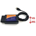 ІНТЕРФЕЙС FORD FORSCAN DIAGNOSTYKA КОДУВАННЯ ЯЗИК ELM 327 HS/MS CAN  (18765623397) фото min 6