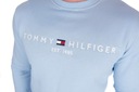 BLUZA TOMMY HILFIGER MĘSKA DUŻE LOGO KLASYCZNA BŁĘKITNA S Rodzaj bez kaptura rozpinane wkładane przez głowę z kapturem