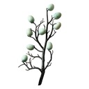 Gałęzie drzew jaj wielkanocnych Kreatywna łodyga jajka wielkanocnego na imprezę Green Egg Marka Unbranded