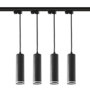 НАБОР 4x СВЕТОДИОДНЫЕ ЛАМПЫ ОТРАЖАТЕЛЬ GU10 ШИННЫЙ КАБЕЛЬ 2М