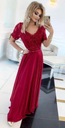 Бордовое платье PRETTY WOMEN ZIRCONIA размер. 56