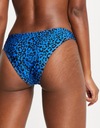 New Look modrá spodná časť od bikín zvieracie nohavičky M Pohlavie Výrobok pre ženy