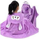 ПОЛОТЕНЦЕ С КАПЮШОНОМ 70Х140 ПОНЧО ДЛЯ КУПАНИЯ ДЕТСКОЕ