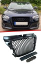 Решетка радиатора Audi A3 8P0 lift RS look сотовая рамка глянец PDC