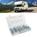 ГАЙКИ T ZE СТАЛІ WEGLOWEJ 80PCS WARSTWA OCYNKOWANA ODPORNY NA RDZE PRONGED TEE  (18283676385) фото min 10