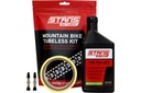 STAN'S TUBELESS KIT УПЛОТНИТЕЛЬ + КЛАПАН + ЛЕНТА 21 ММ