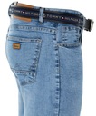 Светло-голубые джинсовые брюки ELASTIC JEANS W33.