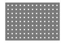 ЛИСТ ПЕРФОРИРОВАННЫЙ 1000 х 2000 ОЦИНКОВАННЫЙ 1 мм Qg 5-16