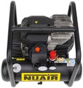 NUAIR COMPRESSOR BEZOLEJOWY CICHY COMPRESSOR 6L 1,5KM + SET ACCESSORIES 6EL. 