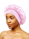 Saténová čiapka na noc sťahovák na vlasy Dámsky Dominujúca farba odtiene ružovej
