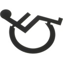 Идентификационная табличка для инвалидной коляски