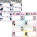 ДЕФОРМА НАКЛЕЙКИ ДЛЯ ЗАПИСОК КНИГ 16 ШТ CLEO
