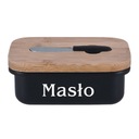 СТАЛЬНАЯ МАСЛЕНКА С НОЖОМ ДЛЯ РАЗДАЧИ 2761