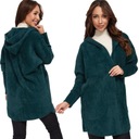 172_ ПАЛЬТО АЛЬПАКА с капюшоном, ДЛИННЫЙ oversize