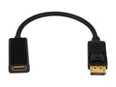 ADAPTER PRZEJŚCIÓWKA KABEL PRZEWÓD DISPLAY PORT DO HDMI FHD KONWERTER