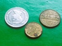 JORDANIA . SYRIA . LIBAN - Zestaw 3 monet każda inny typ A28 Rok 1952