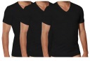 Майка мужская 3шт NOTTINGHAM черная V-образный вырез L