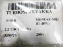 TURBOCOMPRESSEUR FORD MONDEO MK3 2.2 TDCI 5S7Q6K682AE QJBAphoto 9