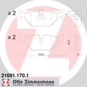 Tarcze+Klocki Zimmermann Sport P+T BMW 5 E39 324mmnuotrauka 5