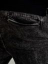 Pánske džínsové NOHAVICE so sťahovákom JIGGA WEAR Módne Sprané Čierne M Kolekcia modne wygodne