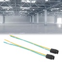 2 ШТУКИ 12 V ODPORNE NA CIEPLO ГНІЗДА КОРПУСУ ЛАМПОЧКИ СВІТЛОДІОДНІ T5 Z ПРОВОДОМ DO POJAZDOW  фото 5