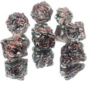 ZAGŁADA ANIOŁÓW ZESTAW 7 METALOWYCH KOŚCI RPG