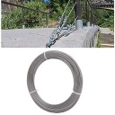 DRUTOWA ТРОСОМ TURNBUCKLE КОМПЛЕКТ NAPINAJACY 100 СТОП ДЛИНА КАБЕЛЯ 2 MM 5B  фото 8