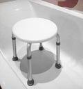 Krzesło okrągłe taboret stołek pod prysznic 130kg! Stan opakowania oryginalne