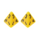 Набор из 2 кубиков K4 RPG Желтая четырьмя побужденной костью