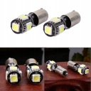 2X БІЛИЙ H6W BA9S LED (СВІТЛОДІОД) 5 SMD CANBUS ВІЛЬНЕ OD  (17815974459) фото min 13