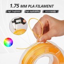 AMOLEN Filament PLA do Druku 3D, Zestaw Filamentów Jedwabnych w Kolorach Marka bez marki