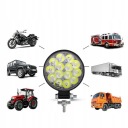 2X 42W ФАРА РОБОЧА АВТО 14 LED (СВІТЛОДІОД) СВІТЛО УНІВЕРСАЛЬНИЙ ФАРА ТЯГАЧ  (18894736291) фото min 6