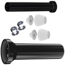 Подключение для туалета с миской, висящей к оболочке туалета