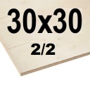 ФАНЕРА 3мм 30х30 KL2/2 ЛАЗЕРНЫЙ ДЕКУПАЖ ЧПУ