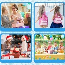 INTERAKTÍVNY KRESLENÝ ROBOT PRE DETI VZDELÁVACÍ SET 100 LISTOV Farba modrá