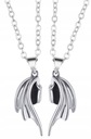 Магнитные ожерелья для пар 2в1 «Крылья ангела» для друзей