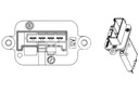 MAHLE ELEMENTO DIRECCION SOPLADORES RESISTENCIA OPEL MERIVA A 1.3D-1.8 