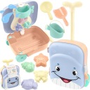 ИГРОВОЙ НАБОР «ПЕСОК И ВОДА» В ЧЕМОДАНЕ ФОРМА ДЛЯ ЛЕЙКИ 8 шт MOCHTOYS