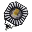 BLACK HEADLIGHT MOTORCYCLE LED Z REGULOWANYM DODATKOWYM SWIATLEM RGB  photo 5