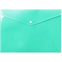 ПАПКА КОНВЕРТ С ЗАЩЕЛКОЙ А4 КОНВЕРТ ПП зеленый BIURFOL